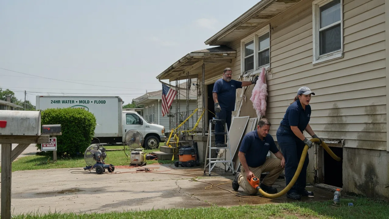 Water Damage Repair in Compton, IL near me